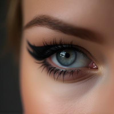 Eyeliner grafico nero